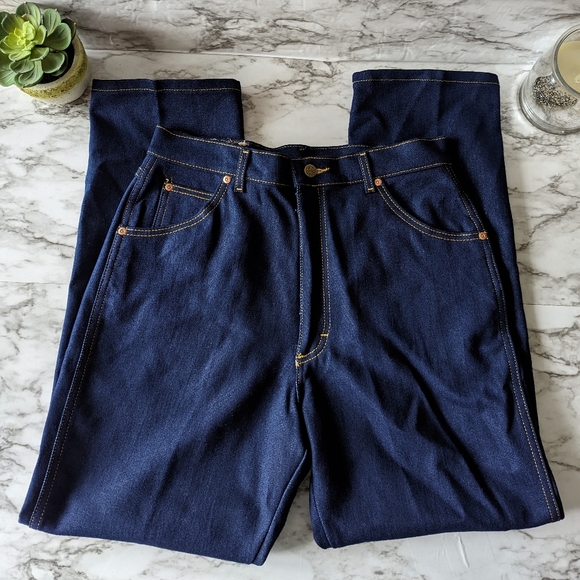 Vintage High Rise Wedgie Lee Jeans - Picture 2 of 8